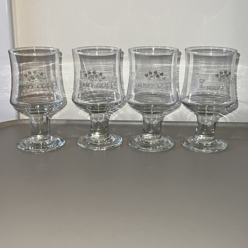 Vintage irish coffee glasses - 4,
