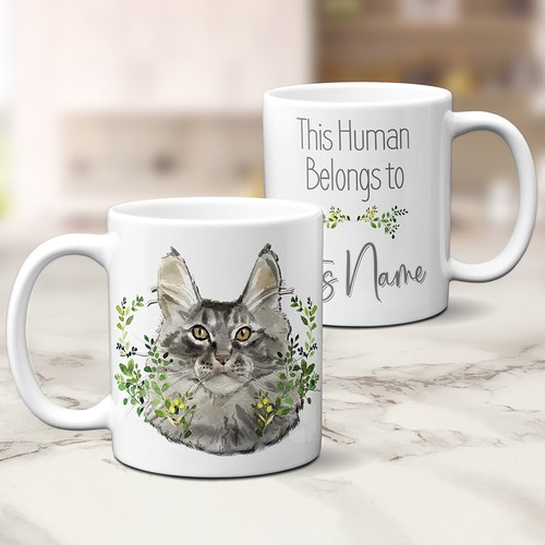 Personalised maine coon - personalised,
