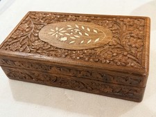 Large Vintage Hand Carved