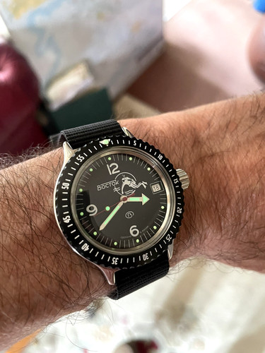 Vostok amphibia dive watch - vostok,
