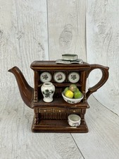Port Merion Welsh Dresser Ornamental Teapot (Rare Collectors Item)