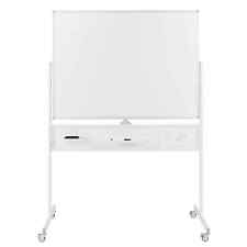 Magnetic White Board Large Standing White Board 120 x 90 CM Office-White