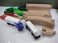 Wooden Railway Intercity Train