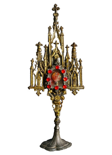 Antique pewter gothic - antique,