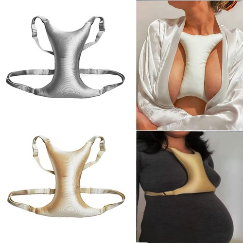 Breast chest pillow wrinkle - chest,