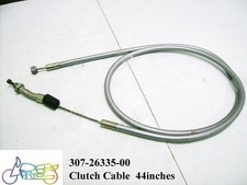 Yamaha LS2 YAS3 Clutch Cable NOS AS3 Clutch Wire 307-26335-00 Genuine Grey Cable
