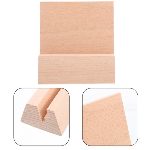Wooden cards stand card - cards,