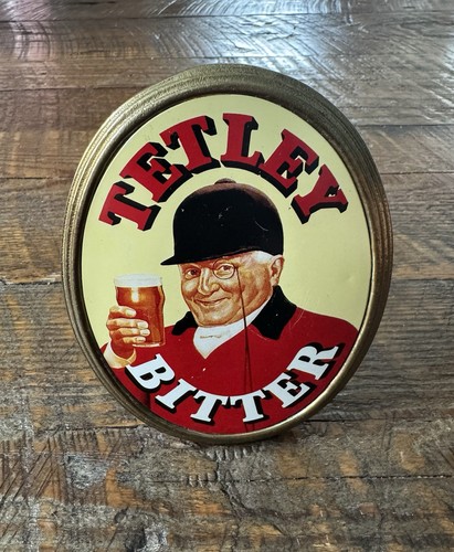 Vtg tetley bitter beer solid - vtg,