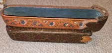 Antique Indo Persian Paper Mache Lacquer Islamic Pen Box Qalamdan