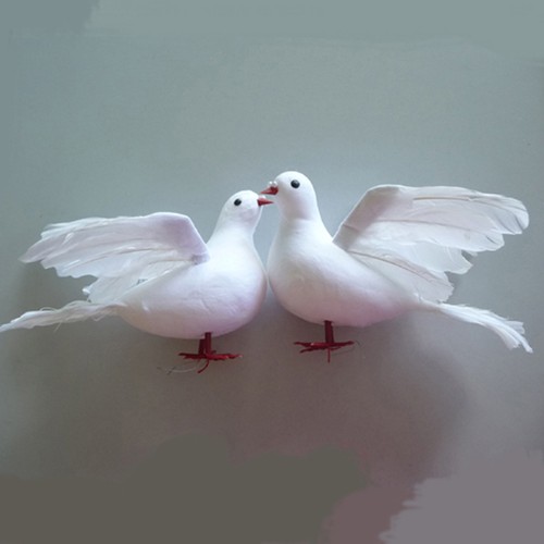 Large dove pair - large, doves