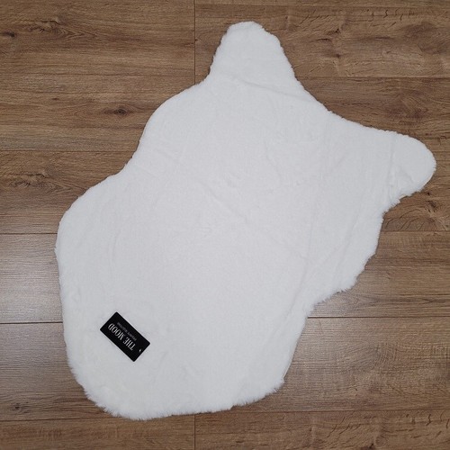Faux rabbit fur rug - rabbit,
