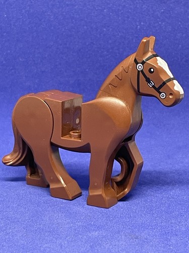Lego animal horse reddish - animal,