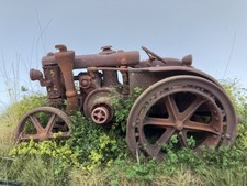 Weathered Barn Find 1934 Super Landini Tractor Universal Hobbies 1/43