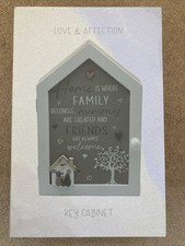 Wooden House Key Box Holder