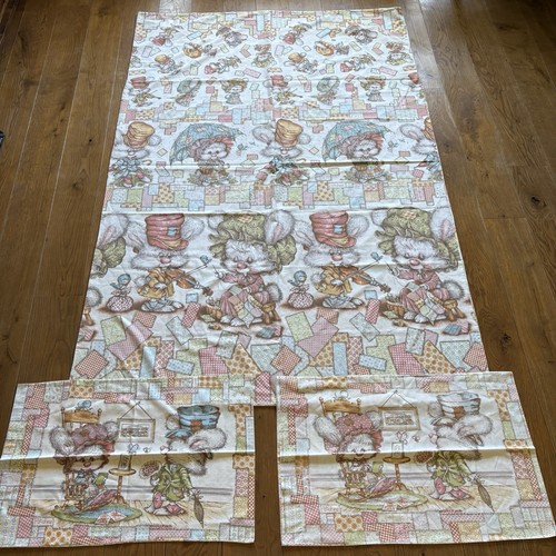 Vintage patches rabbit bedding - vintage,