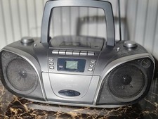 JVC RC-EZ51 Portable CD, Radio Tape Player Silver Compact Boombox