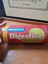 McVities Digestive Wheatmeal Biscuits Tin, Vintage Retro Used Condition!!