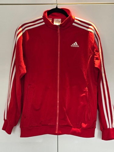 Adidas red stripes jacket l - jacket,