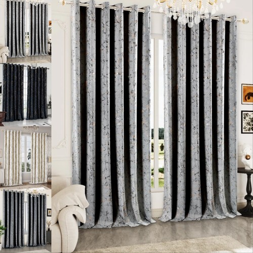 Pair velvet curtains - pair, thick