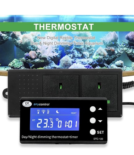 Digital reptile thermostat - digital,