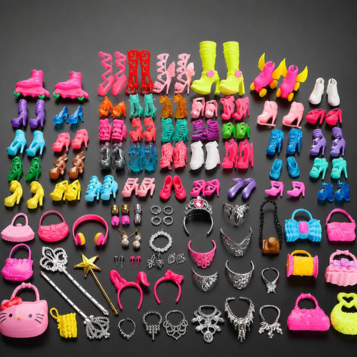 70pcs barbie doll - barbie,