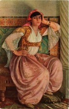 CPA Tunisian girl TUNISIA