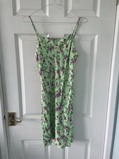 Zara Green Floral Print Mini