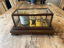 Regency Negretti & Zambra Barograph / Barometer, R/40669. Mahogany / Brass.