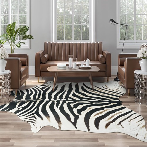 Western faux fur zebra - western,