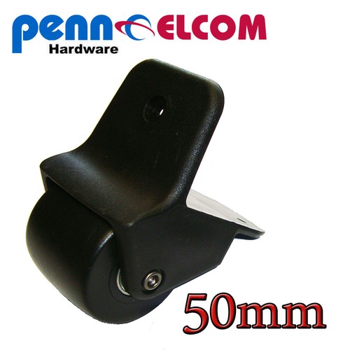 Pair 50mm black - black, surface