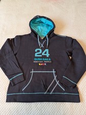 Quba Sails X-Series Nautical Blue Number 24 Contrast Hooded Sweatshirt Size 12