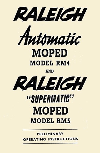 Raleigh rm4 rm5 automatic - rm5,
