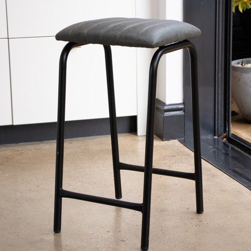 Bar stool faux leather - bar,