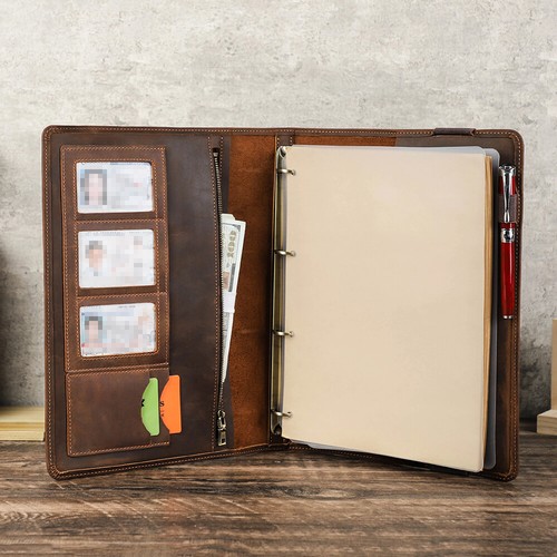 Genuine leather portfolio - genuine,