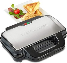 Toastie Maker Sandwich Toaster Extra Deep Fill Grill Toasty Machine Andrew James