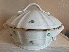 Ceramic Lidded Dish Ornate