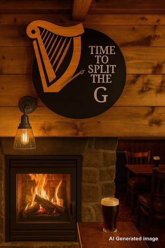 Guinness clock - guinness,