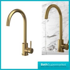 Brushed Brass Mixer Tap