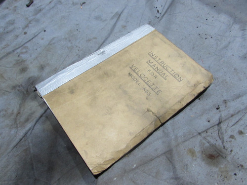 1951 velocette kss - kss, instruction