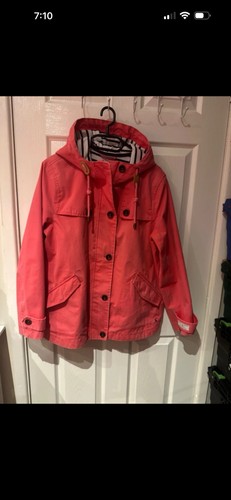 Joules women pink rain coat - pink,