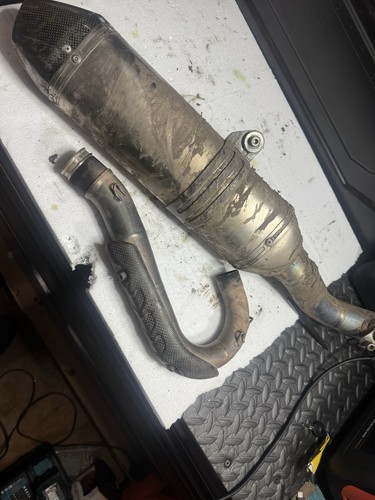 Kxf250 titanium exhaust full - kxf250,