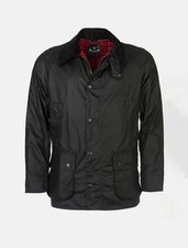 Barbour Ashby Wax Jacket Mens Small S Black New Tag RRP £249