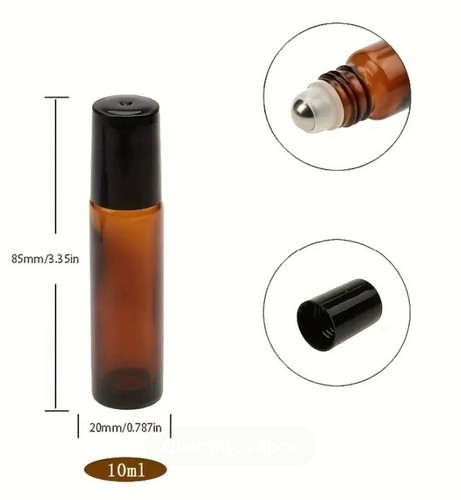 Glass bottle thick amber - glass,