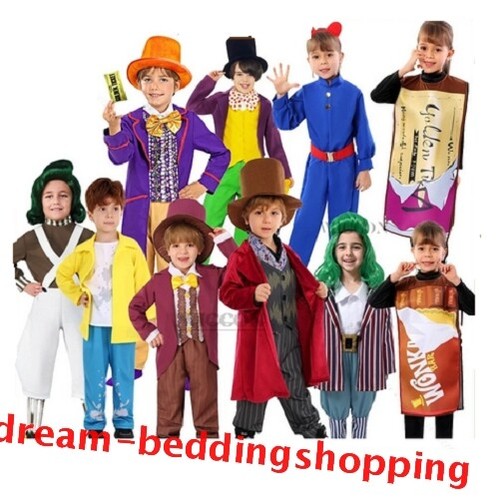 Kids willy wonka costume - wonka,