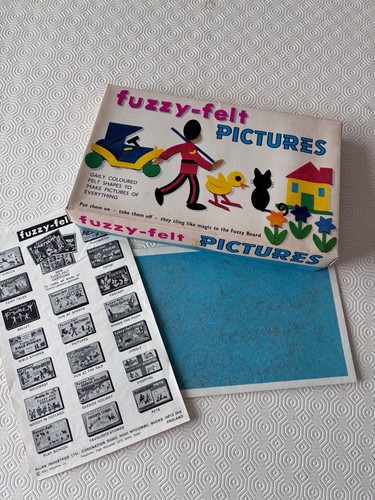 Fuzzy felt pictures - felt,