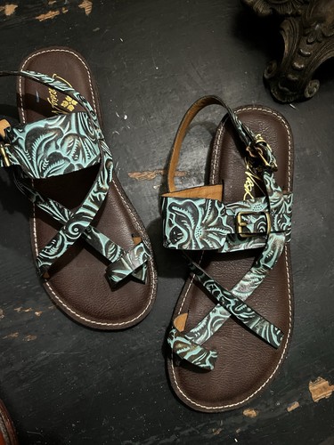 Patricia nash sandal tooled - nash,