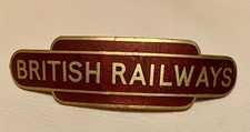 BRITISH RAILWAYS CAP BADGE -