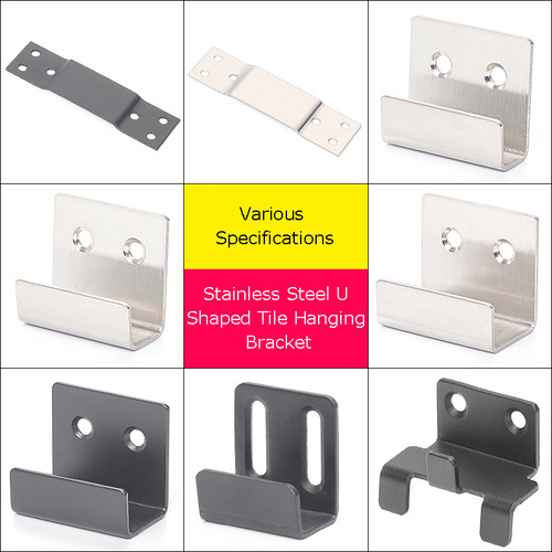 Stainless steel shaped tile - steel,