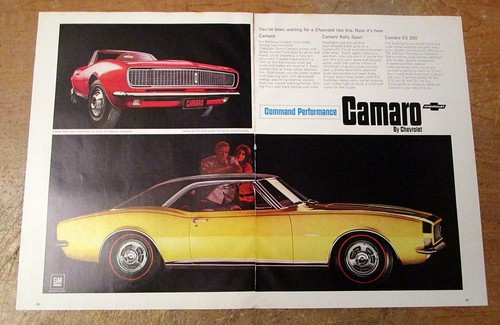 1967 chevy camaro - 1967, rs