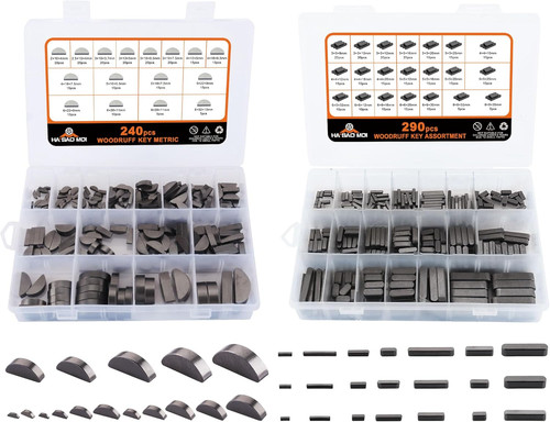 530pcs metric woodruff key - 530pcs,